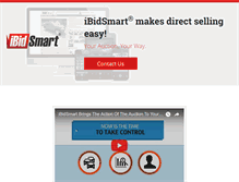 Tablet Screenshot of ibidsmart.com